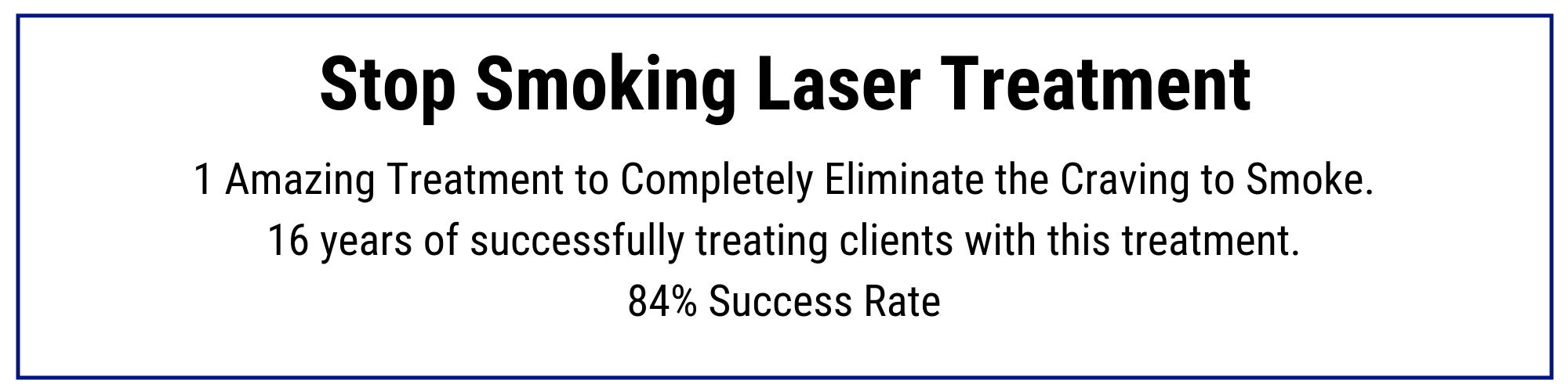 The Stop Smoking Company... Advanced Laser Solutions Ohio's # 1 Stop